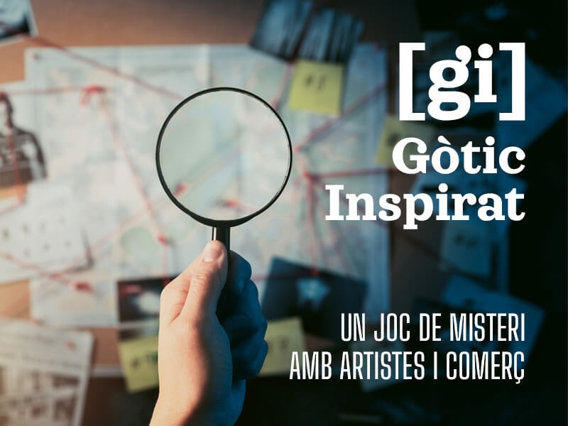 Gtic Inspirat, Un juego de misterio con artistas y comercio