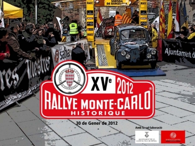 XV Edició del Rallye Monte-Carlo Historique 2012 a la Av. de la Catedral