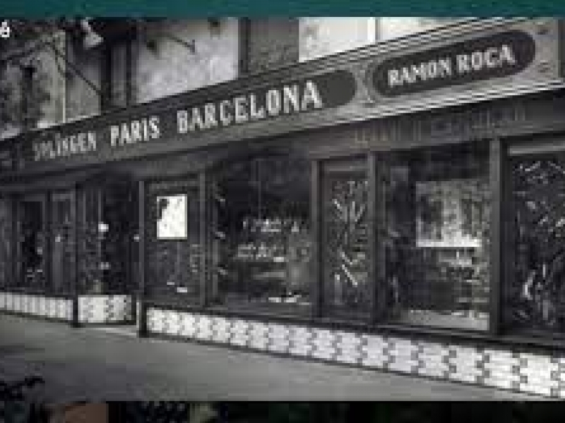 Exterior storefront of yesteryear