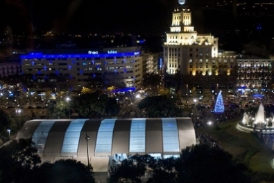 Success of the activity of ice rink of Plaça Catalunya