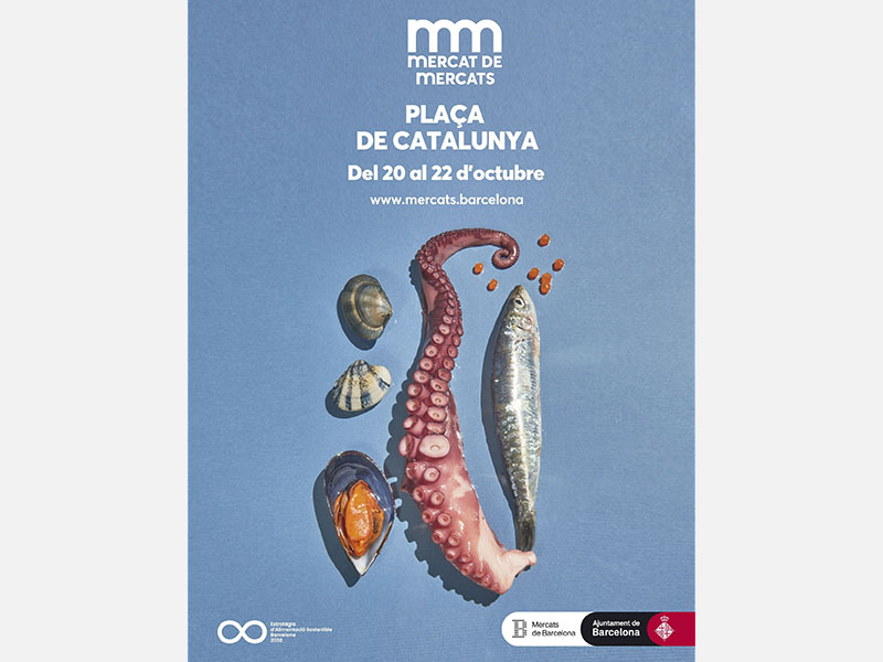 La plaza de Cataluña acogerá la Feria Mercat de Mercats del 20 al 22 de octubre